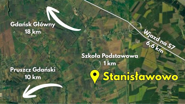 Działki Budowlane 999-1302m² w malowniczej okolicy 20min od Centrum Gdańska - zdjęcie 8